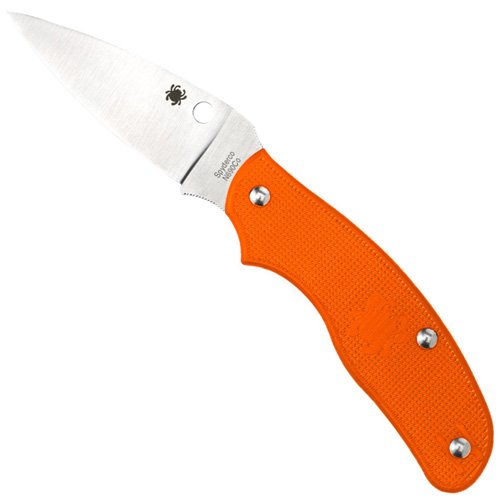 Spyderco Spy-DK Knife - Orange Handle