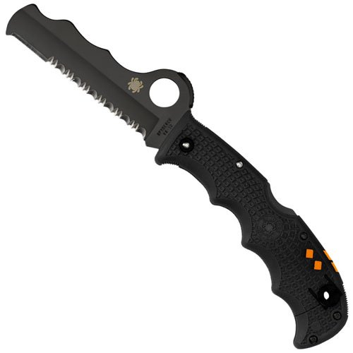 Spyderco Assist Black Blade Knife