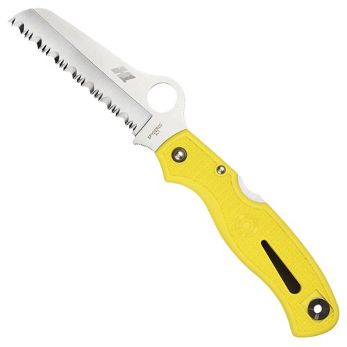 Spyderco Atlantic Salt FRN Handle Folding Knife