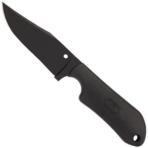 Spyderco Street Beat FRN Handle Fixed Blade Knife -  Black
