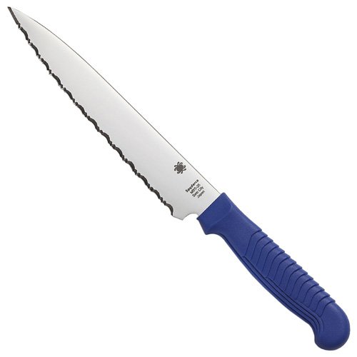 pyderco Kitchen Utility Knife - Blue Handle