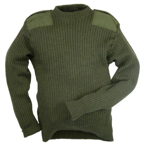 Military Commando Wool Sweater