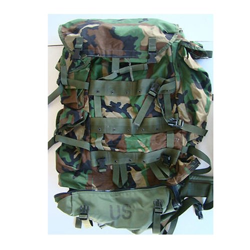 Surplus USAF Air Force Woodland Camo LG Internal Frame Field Pack