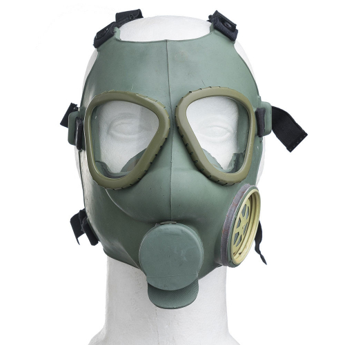Yugoslavian Gas Mark With Filter And Bag Used
