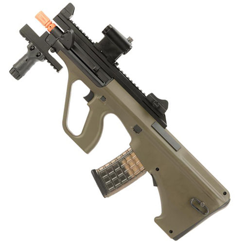 Snow Wolf AUG A3 CQB Bullpup Airsoft AEG Rifle Gun