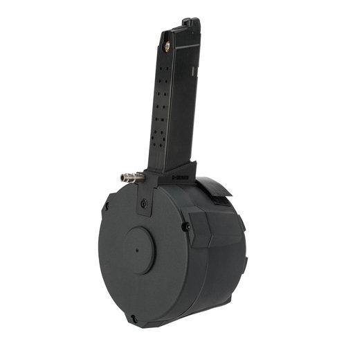 Tapp Airsoft GK Series 1500rd Drum Magazine - Electric
