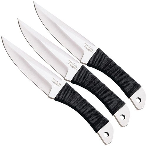 United Cutlery Gil Hibben Cord Grip Thrower Triple Knife Set