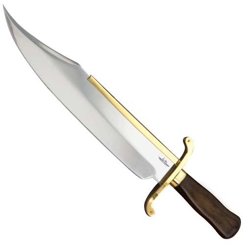 Gil Hibben Old West Bowie with Leather Sheath