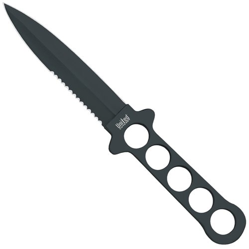 United Cutlery Sting Ray Dive Fixed Blade Knife - Black