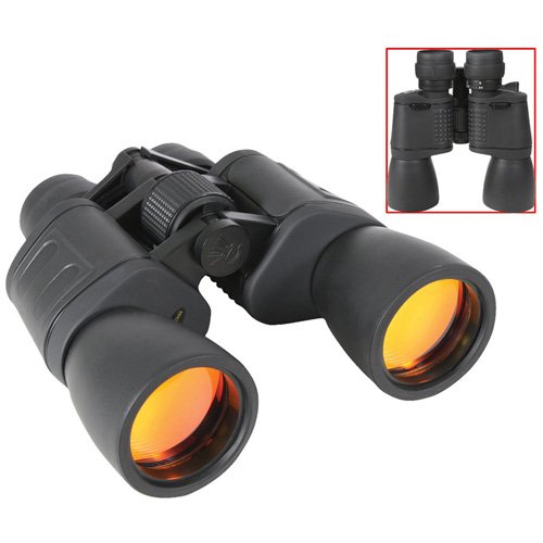 8-24 X 50MM Zoom Black Binocular