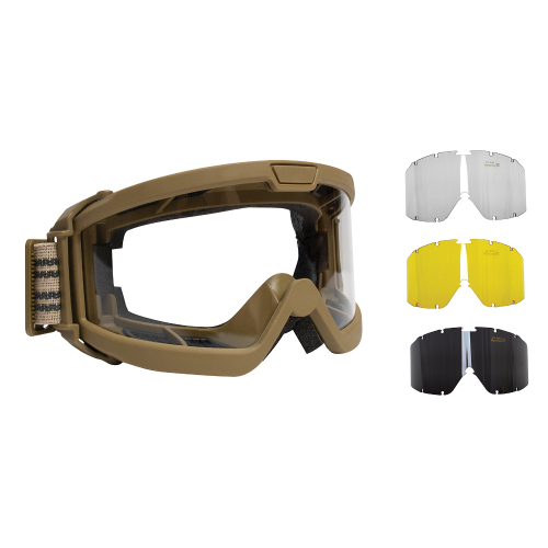 Ultra Force ANSI Ballistic OTG Goggle System 