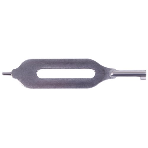 Open Slotted Handcuff Key