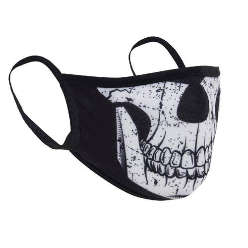 Ultra Force Half Skull Face Mask 3-Layer 