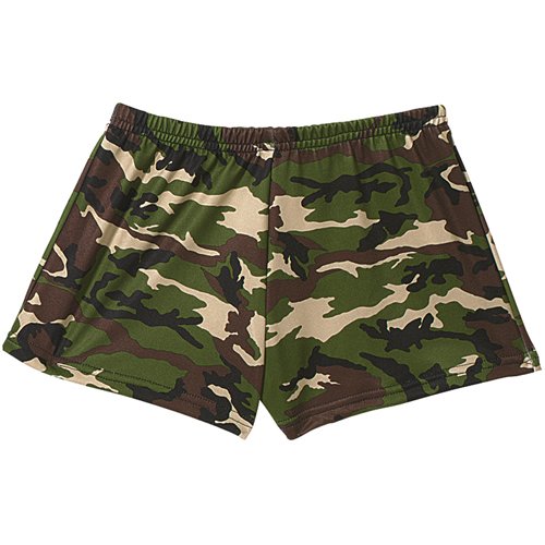 Womens Camo Hot Shorts