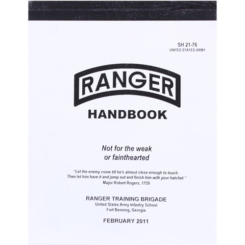 5.5 Inches X 8 Inches Ranger Handbook