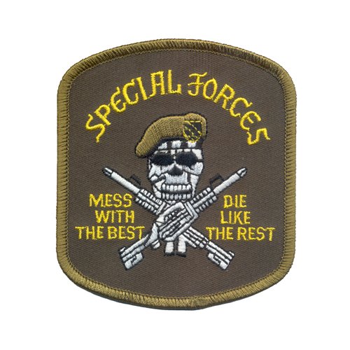 Special Forces Mess With The Best Patch