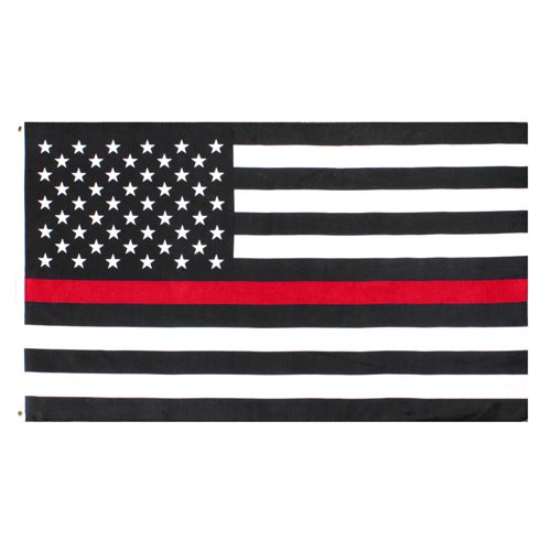 Thin Red Stripe US Flag