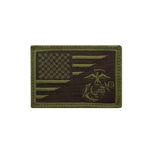 US Flag /USMC Eagle/ Globe and Anchor Morale Patch