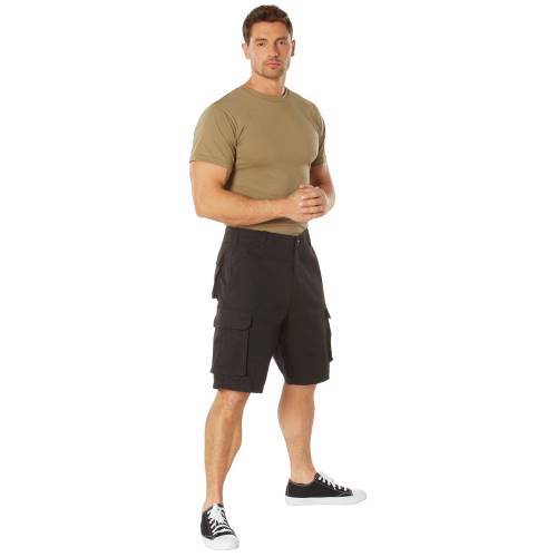Vintage Solid Paratrooper Cargo Short