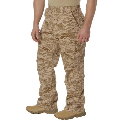 Vintage Camo Paratrooper Fatigue Pants