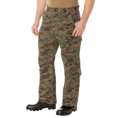 Vintage Camo Paratrooper Fatigue Pants