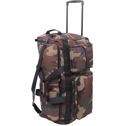Camo 30 Inch Military Expedition Wheeled Bag