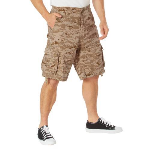 Ultra Force Vintage Camo Infantry Utility Shorts