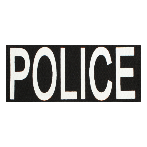 Ultra Force Police Patch W/ Hook Back