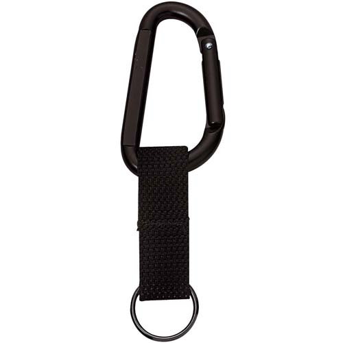 Jumbo 80MM Carabiner With Web Strap Key Ring