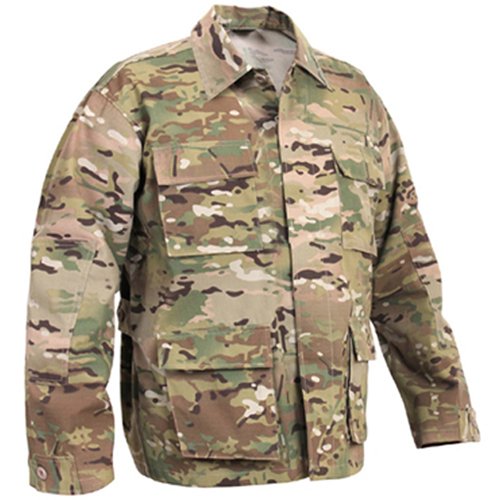 Mens Camo BDU Shirt
