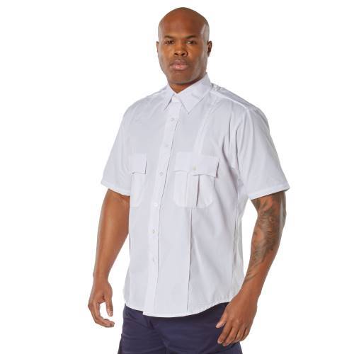 Mens Short Sleeve Uniform Shirt