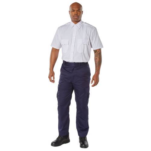 Mens Short Sleeve Uniform Shirt