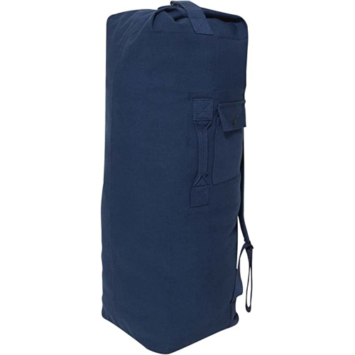 G.I. Style Canvas Double Strap Duffle Bag