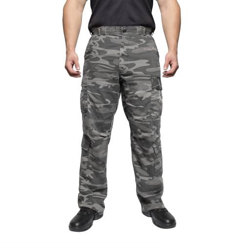 Vintage Camo Paratrooper Fatigue Pants