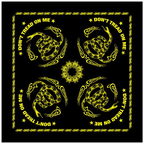 Don't Tread On Me Gadsden Flag Bandana