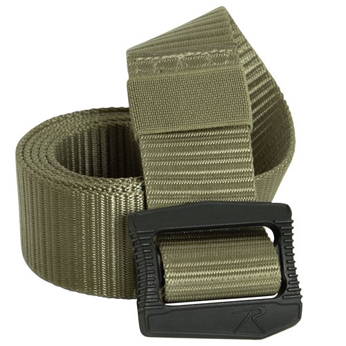 Deluxe BDU Nylon Belt With Security Friendly Plastic Buckle