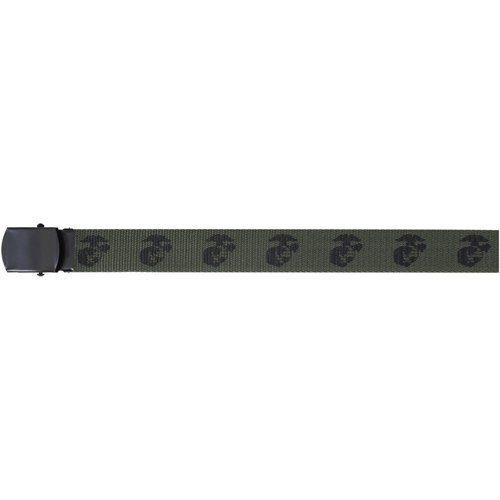 U.S.M.C Globe And Anchor Web Belt
