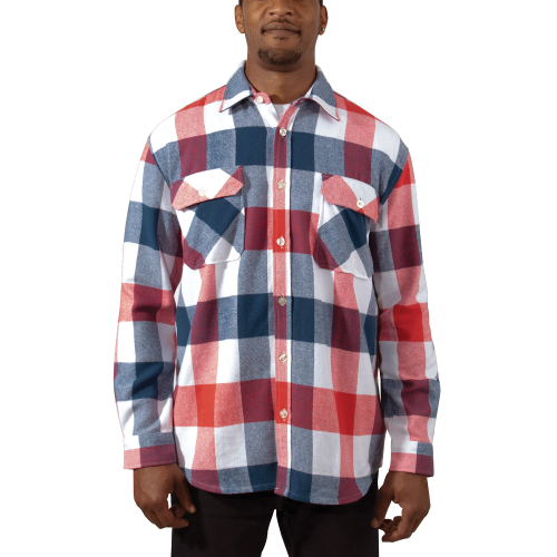 Extra Heavyweight Buffalo Plaid Flannel Cotton Shirt