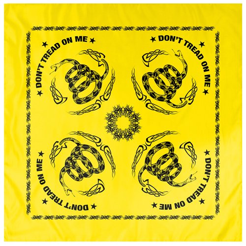 Don't Tread On Me Gadsden Flag Bandana