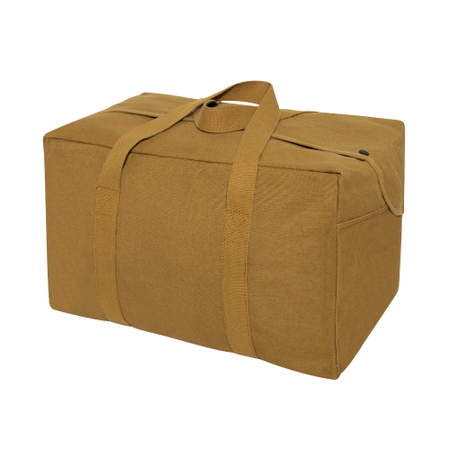 Ultra Force Canvas Small Parachute Black Cargo Bag