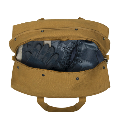 Ultra Force Canvas Small Parachute Black Cargo Bag
