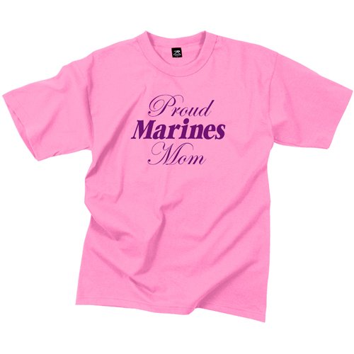 Womens Proud Marines Mom T-Shirt