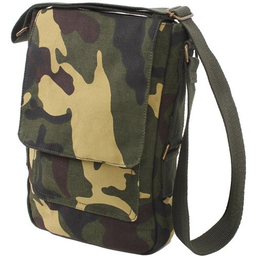 Vintage Canvas Military Tech Bag