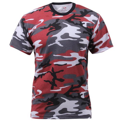 Ultra Force Mens Colored Camo T-Shirts