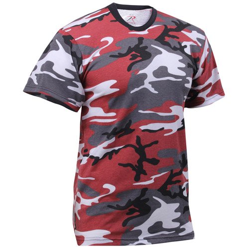 Ultra Force Mens Colored Camo T-Shirts