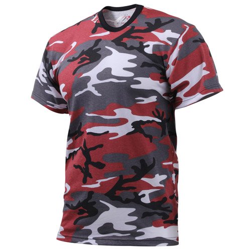 Ultra Force Mens Colored Camo T-Shirts