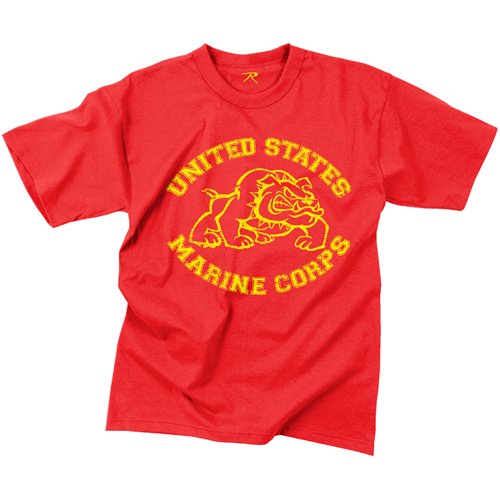 Mens Vintage U.S. Marine Bulldog T-Shirt
