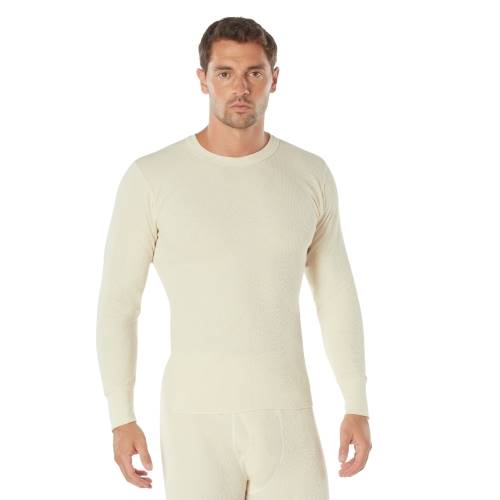 Mens Heavyweight Thermal Knit Underwear Top