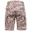Mens Camo Poly/Cotton BDU Cargo Shorts