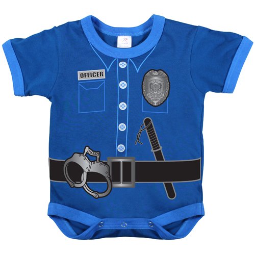 Infant Police Uniform One Piece